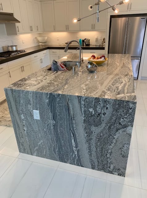 Monte Cristo Granite Island Kitchen Countertop